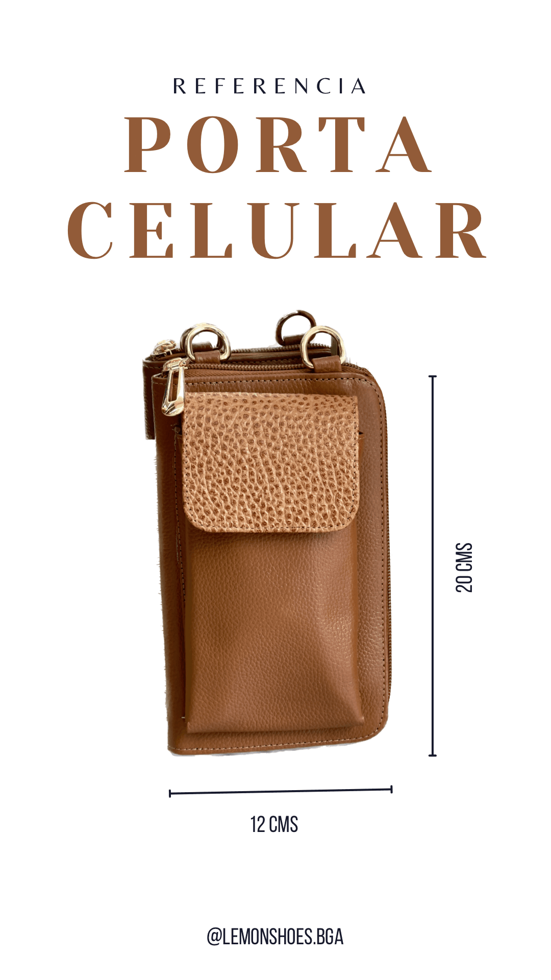 CARTERA PORTACELULAR lemon shoes