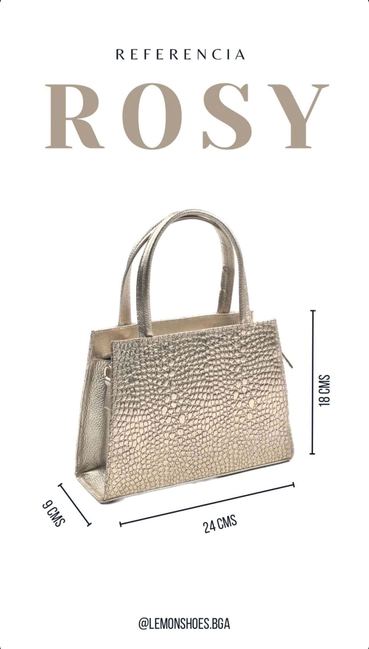 BOLSO ROSY lemon shoes