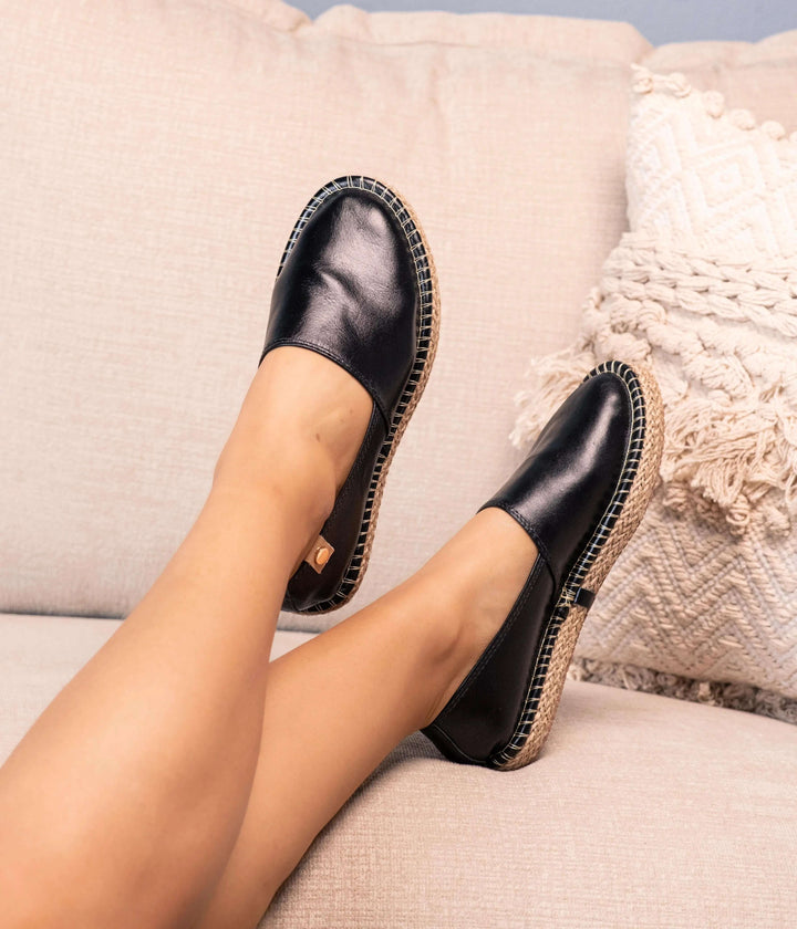 ALPARGATA LAU lemon shoes