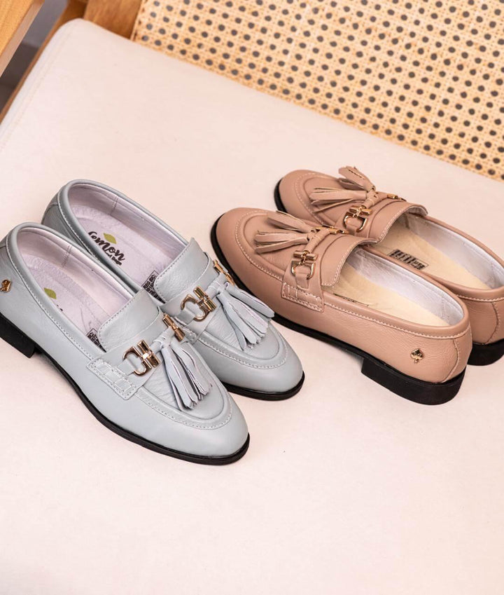 MOCASIN ZARA lemon shoes