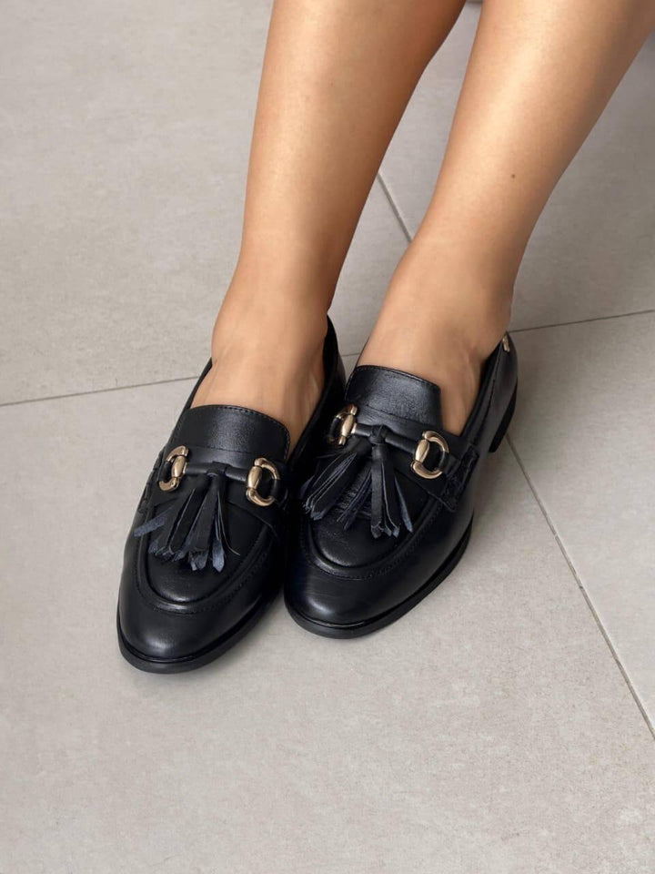 MOCASIN ZARA lemon shoes