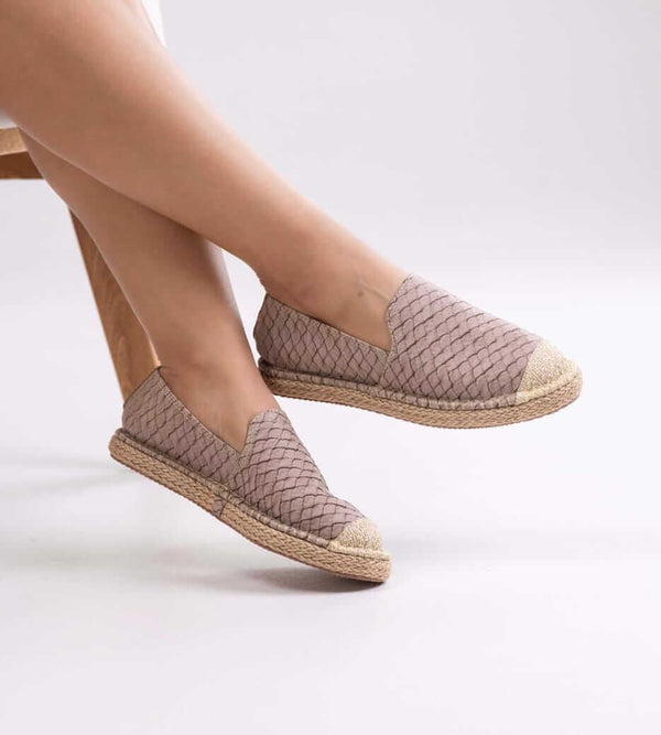 ALPARGATA MAYA lemon shoes